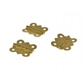 Brass Butterfly Hinges 1-1/4'' (50 pcs)