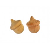 Wooden Acorns (10 pcs)