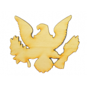 10'' American Eagle Crest Cutout