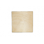 4'' Plywood Squares  w/rounded Corners (5 pcs)