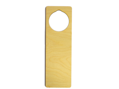 9'' Laser Cut Plywood Door Hangers (5 pieces)