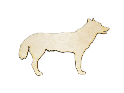 Laser Cut Plywood Dogs (5 Pieces)