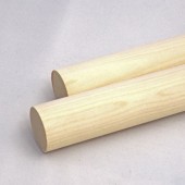 1'' x 36'' Wooden Birch Dowels (10 pcs)