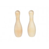 5'' Wooden Bowling Pins (10 pcs)