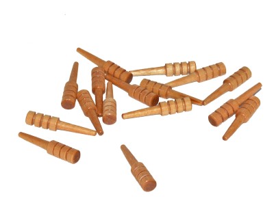 Cribbage Pegs w/ Clear Varnish (100 pcs)