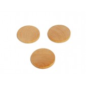 Wooden Discs 2'' x 1/4'' (10 pcs)