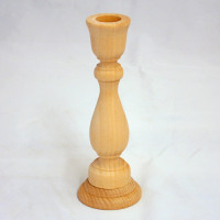 9'' Wooden Candlesticks (Sold individually)