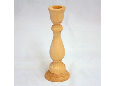 6 3/4'' Wooden Candlesticks (Sold individually)