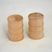 Wooden Oil Drums 1-1/8'' x 1-5/8''  (50 pcs)