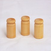 Wooden Milk Cans 7/8'' x 1-3/4'' (50 pcs)