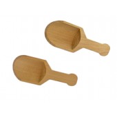 4-1/4'' Wooden Scoops (10 pcs)