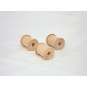 Wooden Spools 1/2'' x 1/2'' (50 pcs)