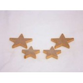 1-1/2'' pointed Wooden Star (25 pcs)