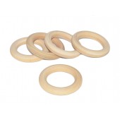 Wooden Toss Rings 1-1/2'' (50 pcs)